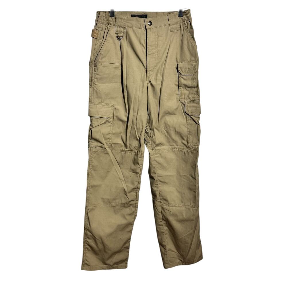 5.11‎ Tactical Taclite Pro Pants Men 30x34 khaki Tan Utility Cargo Rip Stop Hike